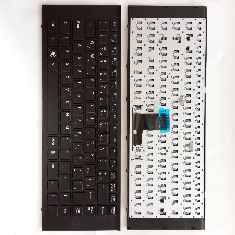 Picture of New Replacement Laptop Keyboard For SONY EG/VPC-EG BLACK FRAME BLACK (OEM) BR Layout